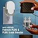 Febreze Plug Scent Booster in Black, Continuous Scent Device Oil Diffuser, Compatible with Febreze Air Freshener Plug in Refills - Refills not Included