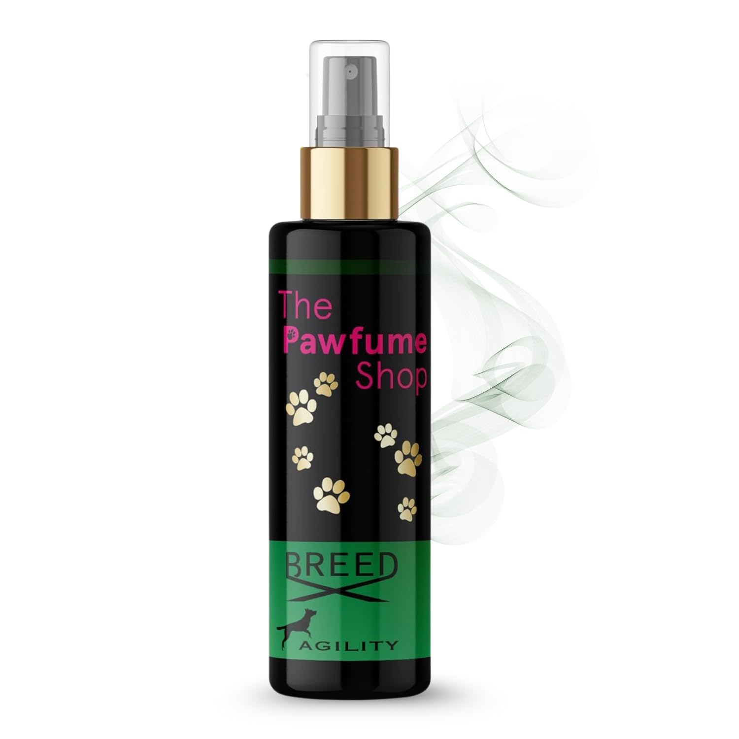 Breed Agility - Male Dog Perfume Spray - Suitable for All Breeds & Sizes - For Fresh Scent & Odour Control - Gentle on Skin & Long-Lasting Fragrance - 100ml