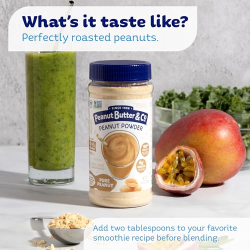 Peanut Butter & Co. Pure Peanut Powder, Non-GMO Project Verified, Gluten Free, Vegan, 6.5 oz Jars (Pack of 2) - Thumbnail 6