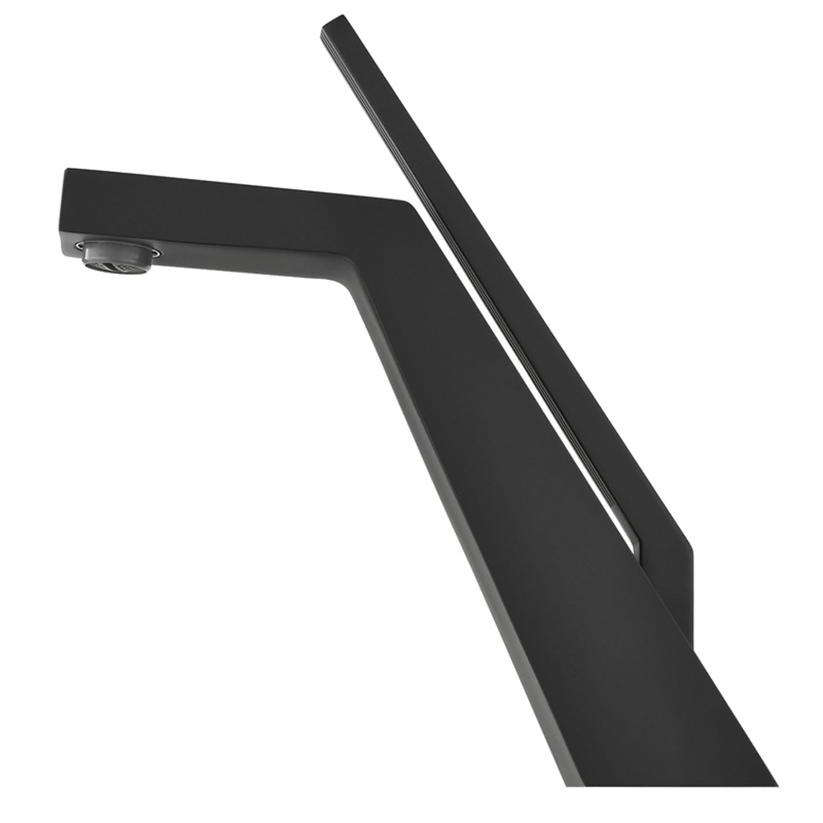 ANVLOJRIH Bathroom Basin Taps Mixer Black, Single Handle Bathroom Tap Hot and Cold Mixer Brass Black