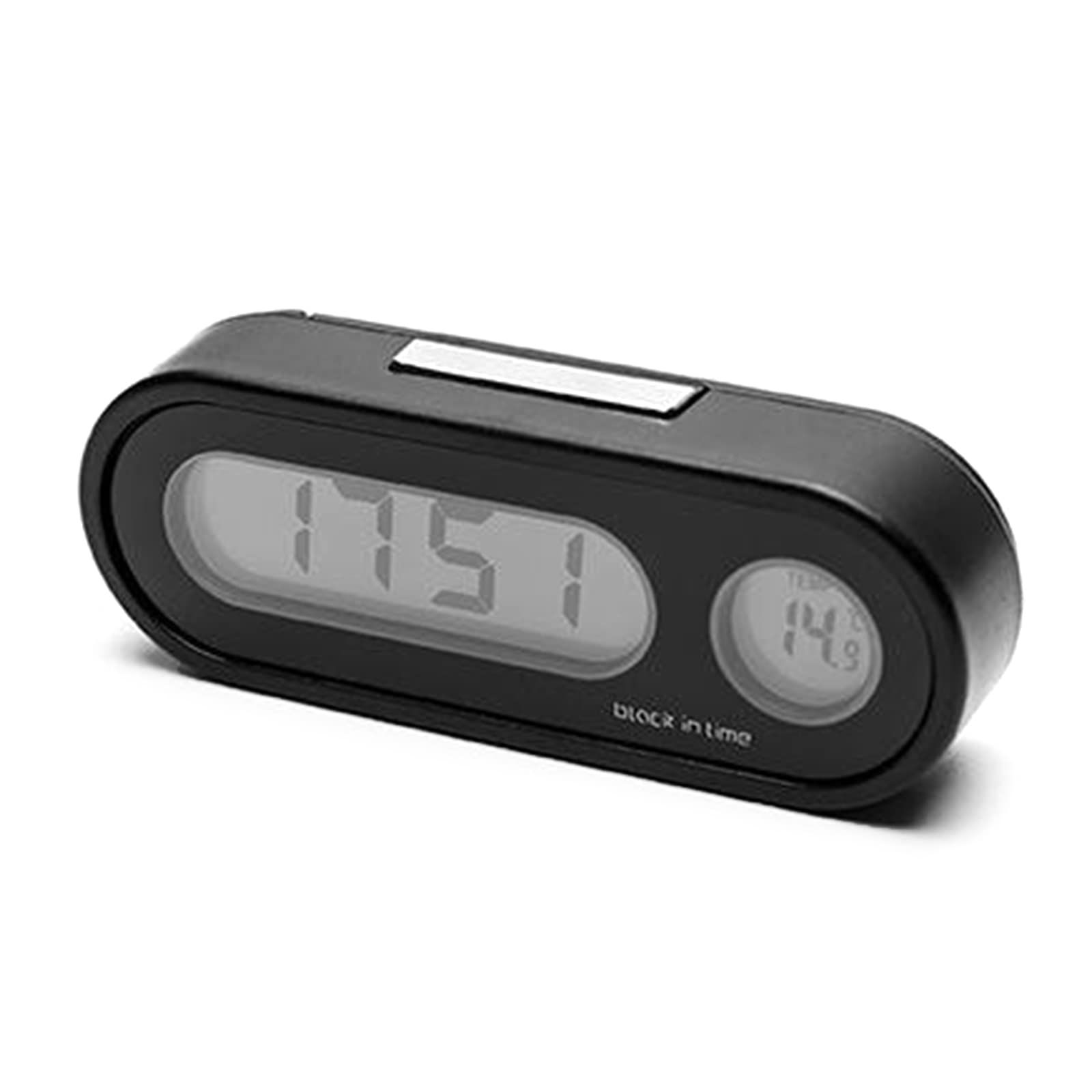 Car Temperature Clock Auto Dashboard Digital Clocks with Blacklight & LCD Screen Temperature Gauge 20-50℃ Digital Clock Thermometer