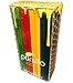 Sour Honey Sticks 100 Gift Box Pursito Brand Variety Pack Set of Honeystix 100 Count (25 ea flavor): Sour Blue Raspberry, Sour Green Apple, Sour Lemon & Sour Cherry