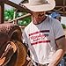 Rodeo Time Dale Brisby WRC Full Flavor Ringer T (US, Alpha, X-Large, Regular, Regular) White