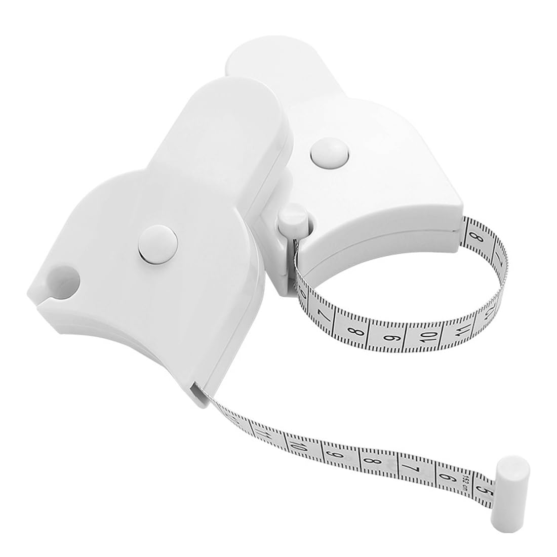 SGERUFZ 2 Pcs Nastro Misuratore Corporeo per Girovita Fianchi Torace e Braccia Supporto per la Perdita di Peso e Dieta Centimetro di Misurazione