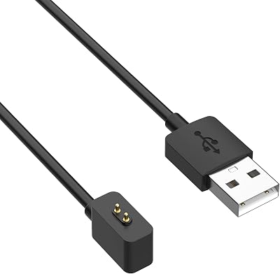 NineHorse Replacement Watch Charger Compatible with Redmi Smart Band 2 Charger Cable,3.3ft USB Cable Portable Cord Charging Cable for Redmi Band 2 (Black)