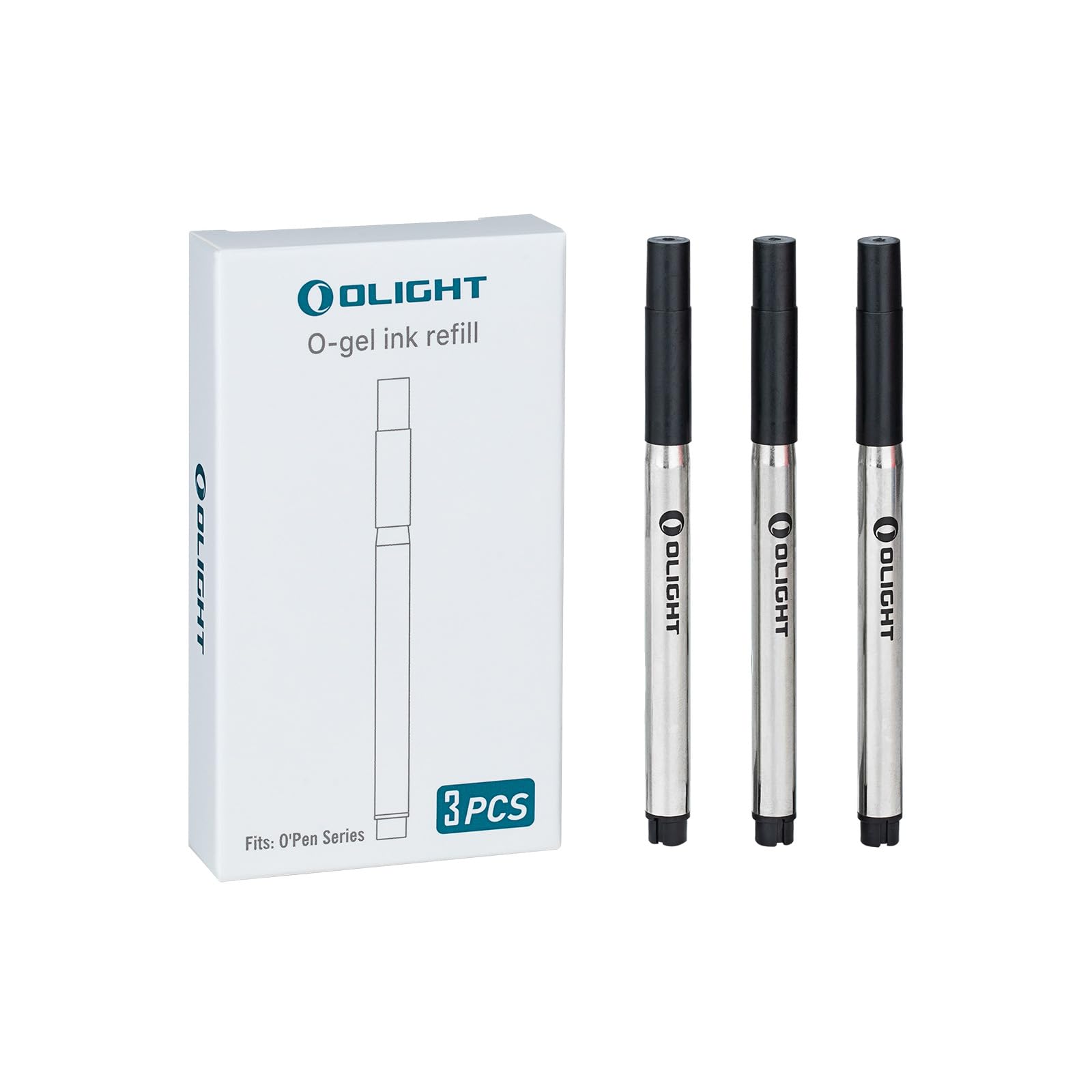 ス*ク様 OLIGHT Open Pro LEDペンライト リフィル3本付　OD Amazon | OLIGHT(オーライト) O'Pen シリーズ リフィル 替芯 3本