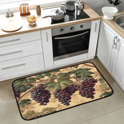 Tapete Vintage Grapes de 99x51 cm miniatura 1