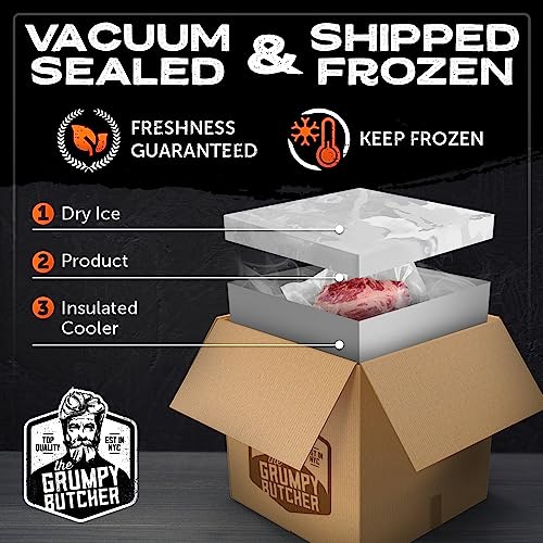 Grumpy Butcher Beef Sirloin Steak, 6 Pack (6 oz each) - Quality Steak Meat Birthday Gifts for Men - Image 8