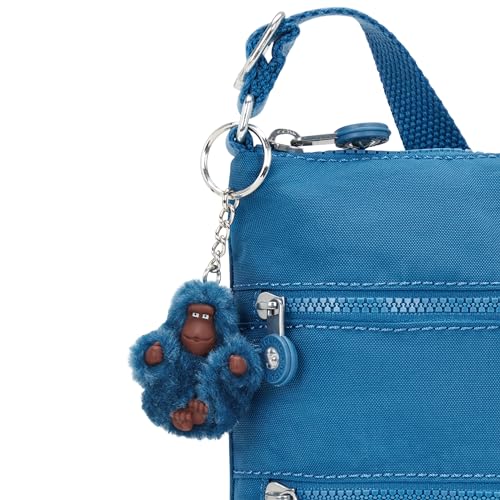 Image of Kipling Women's Abanu Medium Crossbody Bag, Lightweight, Adjustable Nylon Waist Pack with Multi-Compartment Zip Pockets