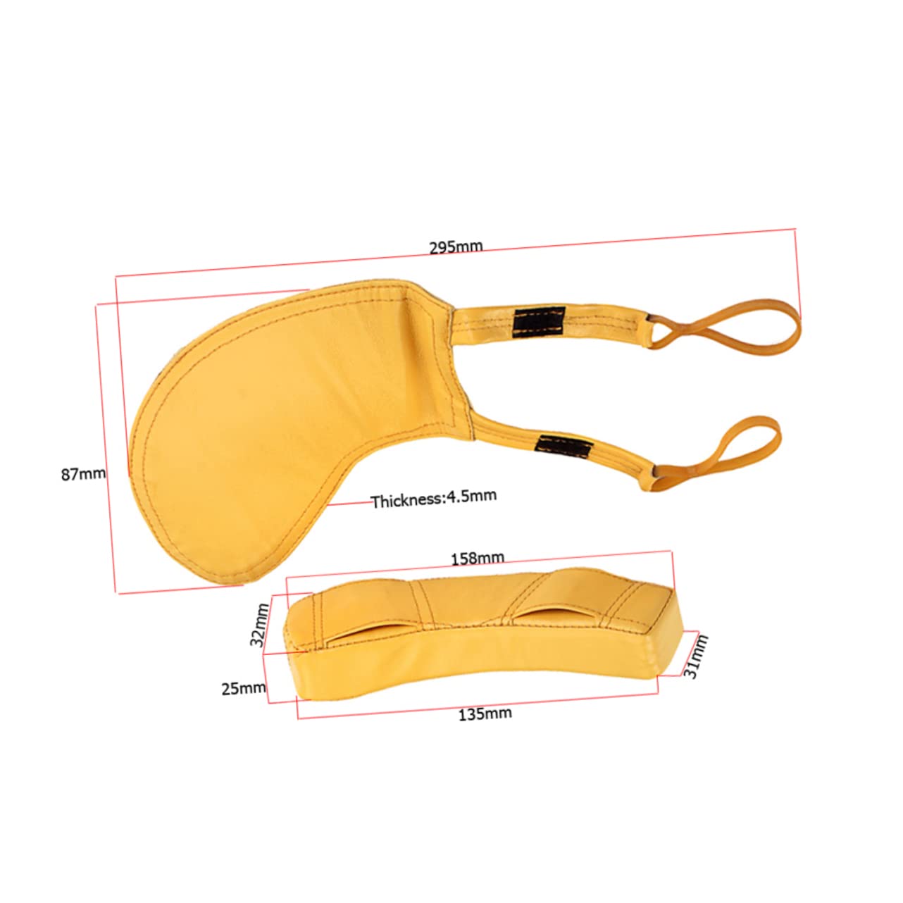 SUPVOX Poggiaspalla Per Violino Comfort Ergonomico Riduzione Della Fatica Muscolare Accessorio Per Strumenti Musicali Traspirante e Naturale