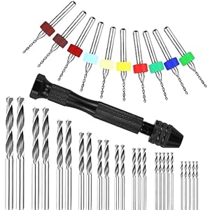 ZCYKJ 36-teiliges Mini-Handbohrer-Set