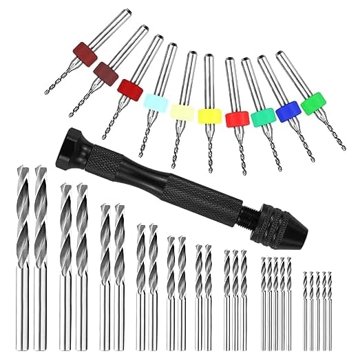 36 Pcs Mini Hand Drill Set for Crafts