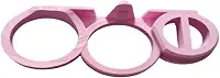 Suporte Para Secador De Cabelo, Escova, Prancha, Moderno e Resistente (Rosa)