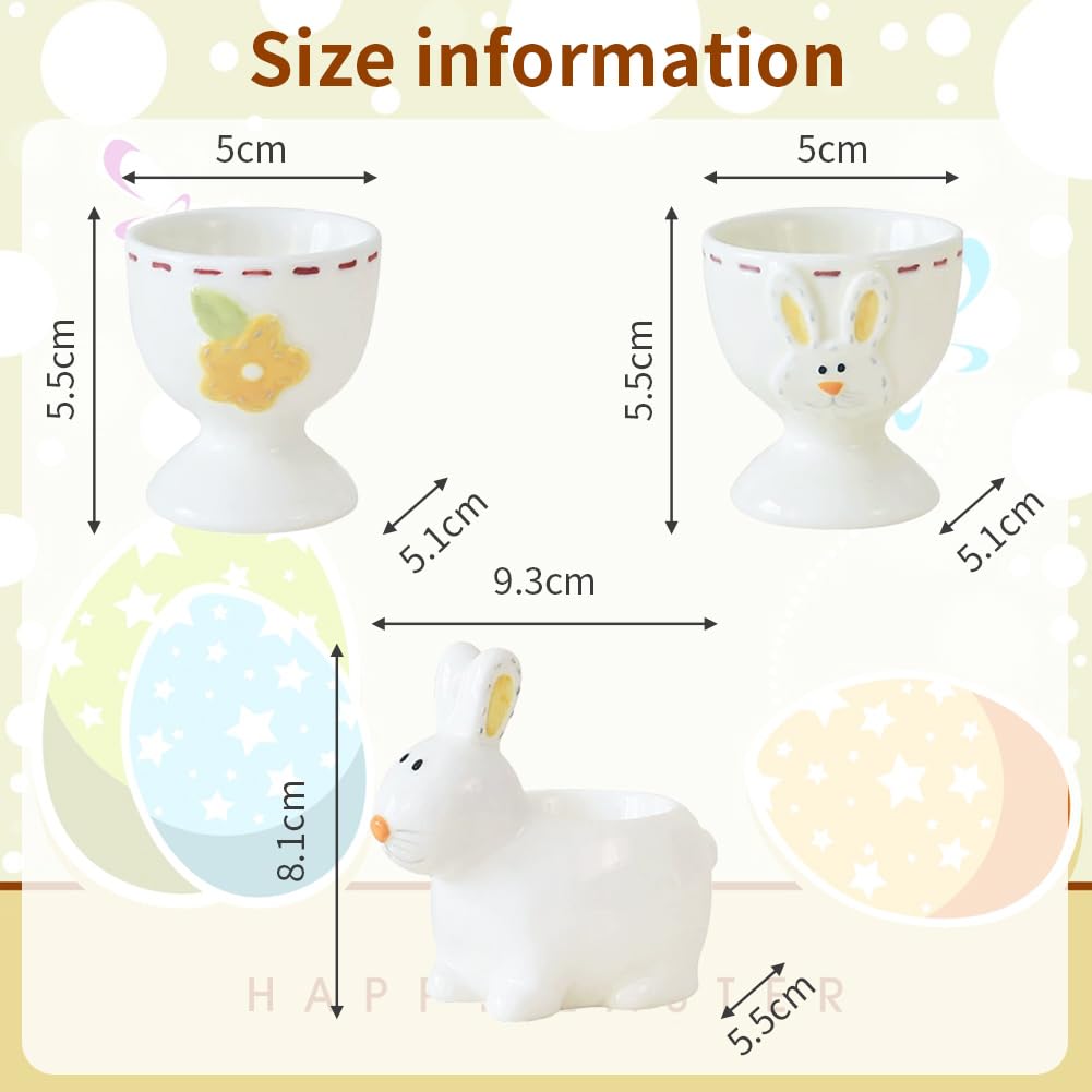 Highland Cow Ceramic Egg Cup