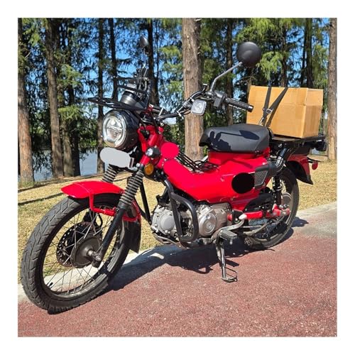Porte-bagages moto CT125 Trail solution contre le manque de place support Hunter Cub solide