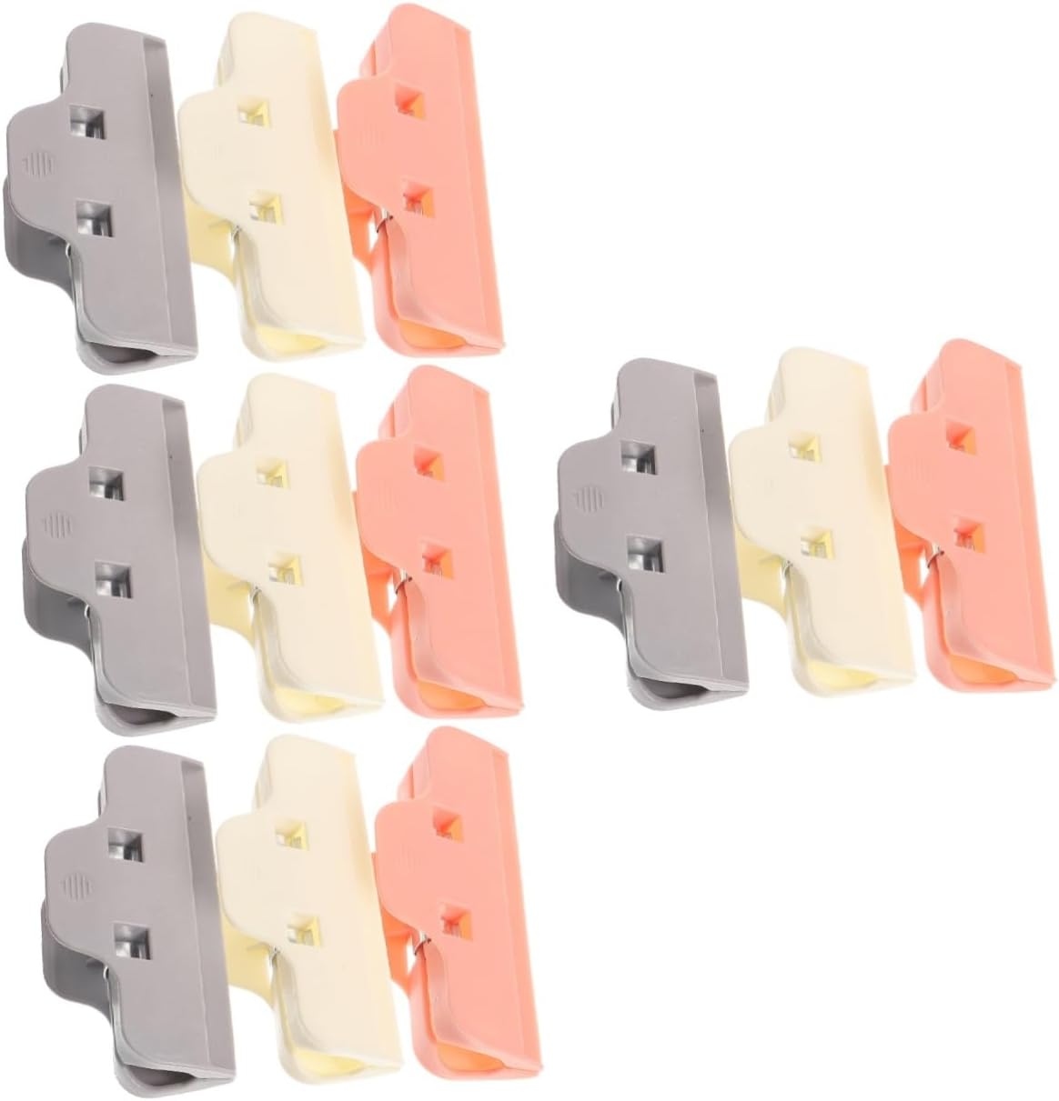 12pcs Diamond Art Drills Fixing Clips for Large File Clips Painting Supplies