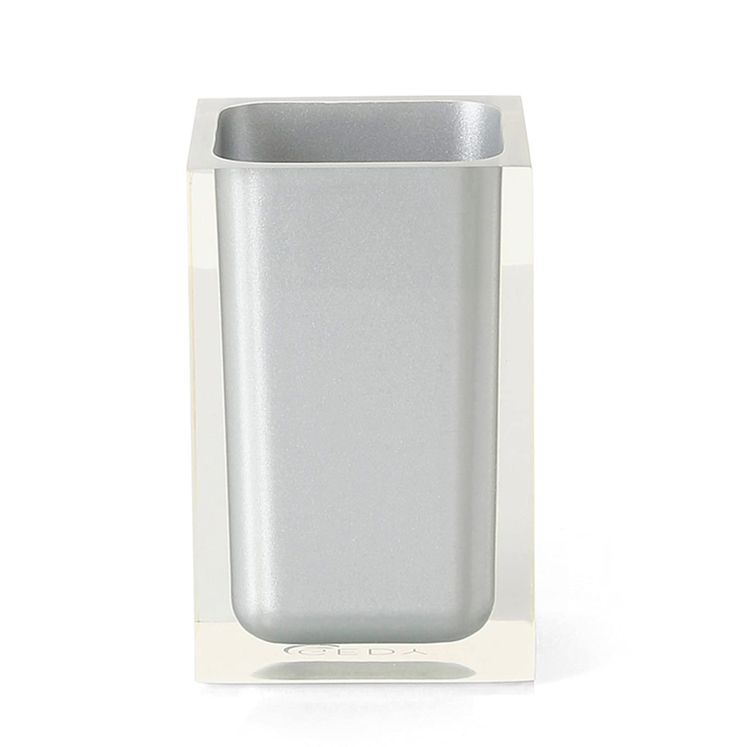 Gedy Adelaide Medidas Y Peso: 2,7 X 12,4 X 9 Cm Y 0,195 Kg-Jabonera Sólida De Cerámica-Acabado Blanco-Diseño R&S, Talla única