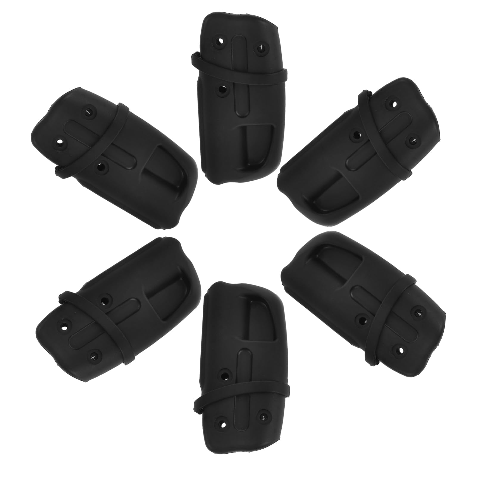 Lot de 6 Boucles de Pliage Sécurisées en Nylon pour Poussette Pliable, Connecteurs à Dégagement Rapide Universels, Accessoires de Remplacement Pratiques pour Poussettes