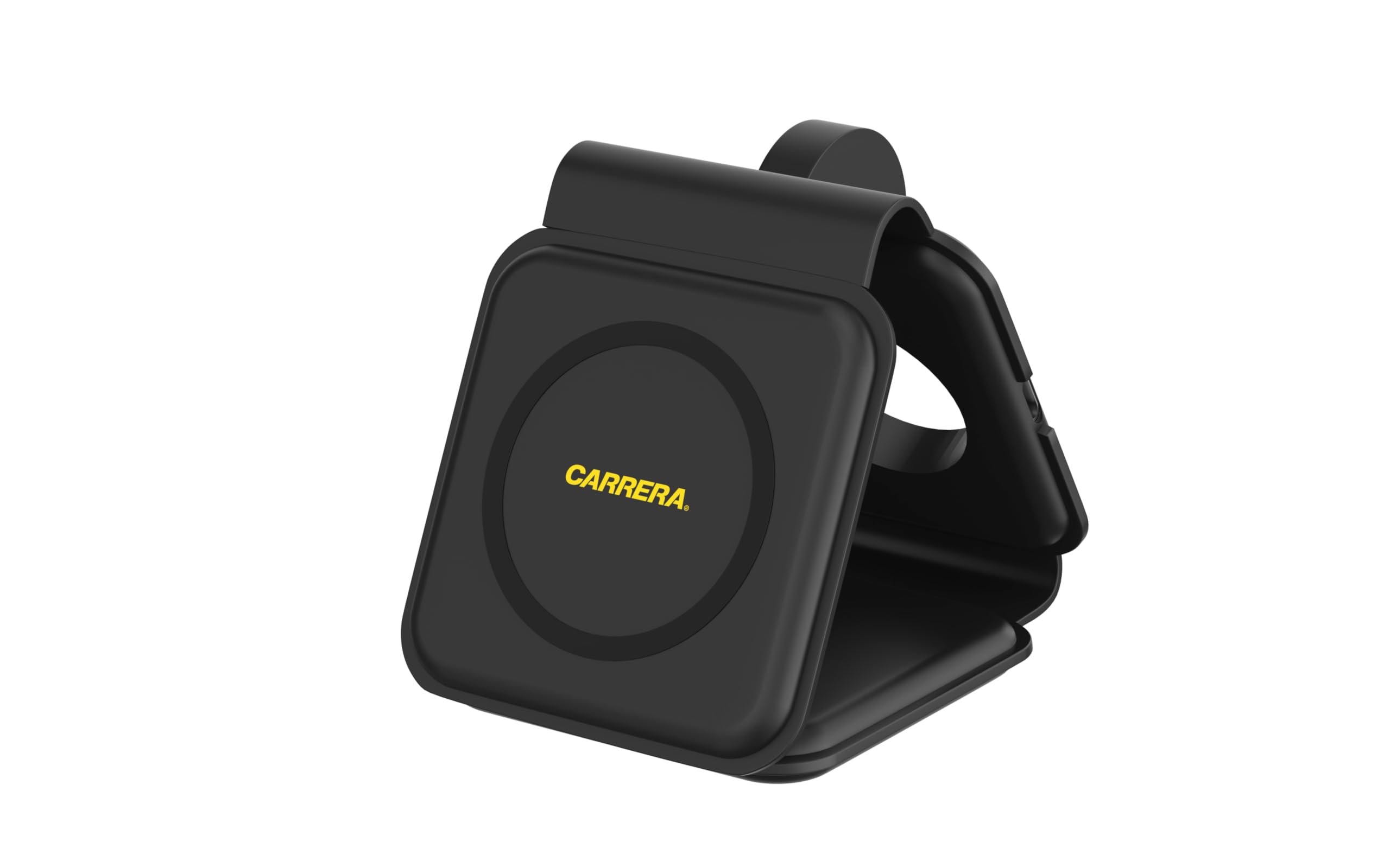 CARRERA Magnetyczny stojak na ładowarkę 3 w 1 22,5 W CWC-234, szybkie ładowanie 15 W do telefonu, 5 W do słuchawek, 2,5 W do zegarka, kabel typu C w zestawie, kompatybilny z wieloma urządzeniami