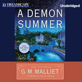 A Demon Summer Audiolibro Por G.M. Malliet arte de portada