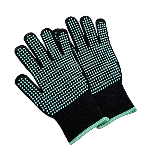 Guantes de cocina resistentes a altas temperaturas adecuados para niños y adultos para hornear a la parrilla con guantes para hornear