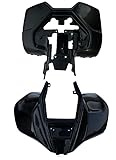 Front and Rear Plastic Body for Suzuki LT80 & Kawasaki KFX80 Black (Black)