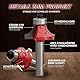 CSOOM 25-teilige professionelle Holzbearbeitung Router Bit mit Hartmetall-Trimmer, Holzbearbeitung Werkzeuge