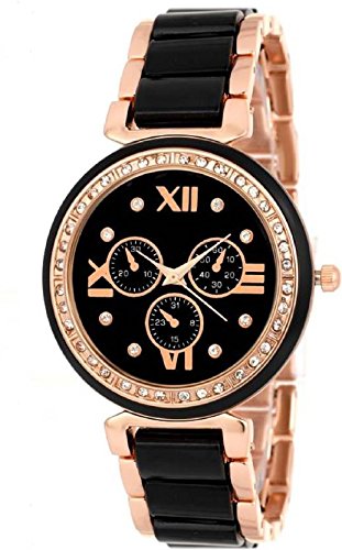 The Shopoholic Black Analogue Stainless Steel Belt Watch for Girls (B078VPY448) Amazon Price History, Amazon Price Tracker