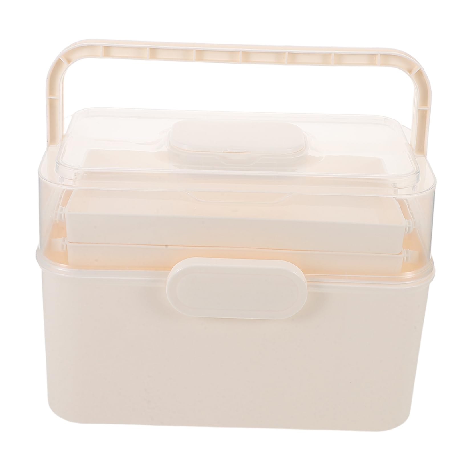 Boîte de rangement de maquillage à 3 niveaux et trousse de voyage étanche