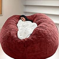 Highdi Zitzak (geen vulling), corduroy, zitzakken voor volwassenen, donkerblauw, wasbaar, zacht, comfortabel, voor binnen en buiten, tuin- en woonkamermeubels Highdi Zitzak (geen vulling), corduroy, zitzakken voor volwassenen, donkerblauw, wasbaar, zacht, comfortabel, voor binnen en buiten, tuin- en woonkamermeubels