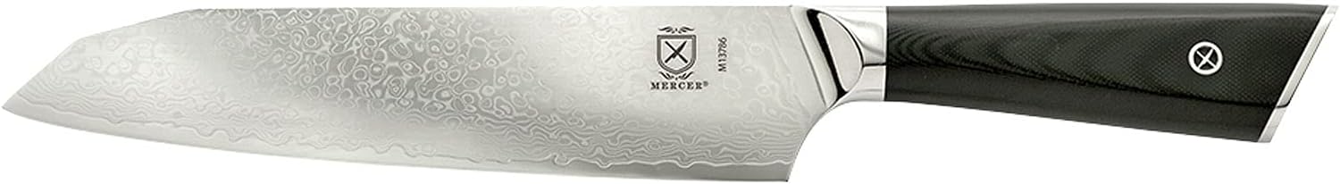 Mercer Culinary M13786 Premium Grade Super Steel, 7-Inch Santoku Knife, G10 Handle