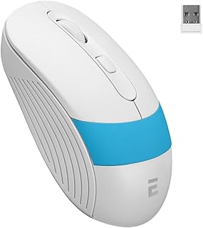 Everest SM-18 Usb Beyaz/Mavi 2.4Ghz Optik Kablosuz Mouse - Ürün fiyat fırsatı
