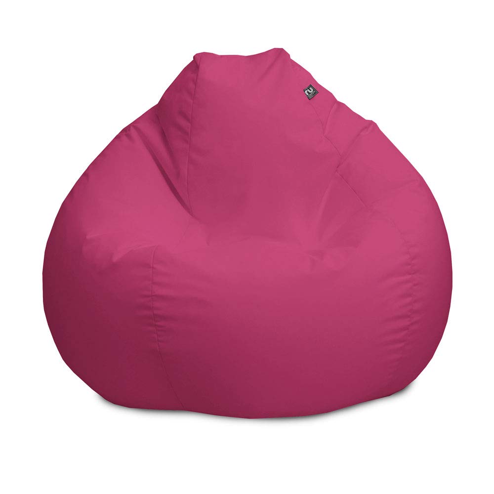 rucomfy Water Resistant Classic Adult Slouchbag Beanbag Chair - Pink