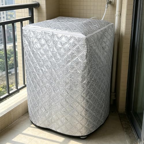 Funda para lavadora de exterior ideal para proteger tu terraza y balcón del sol 5