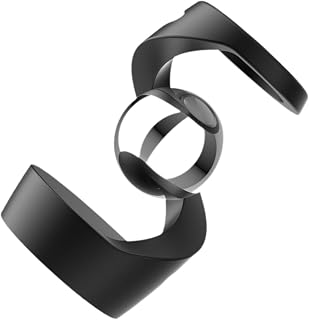 Giroscopio Flotante de Escritorio con diseño de Juguete desafiante Que Ofrece un Atractivo Visual único y Alivia el estrés Laboral. Adorno, Bola de Plata Negra, 2.56 x 1.57 Pulgadas