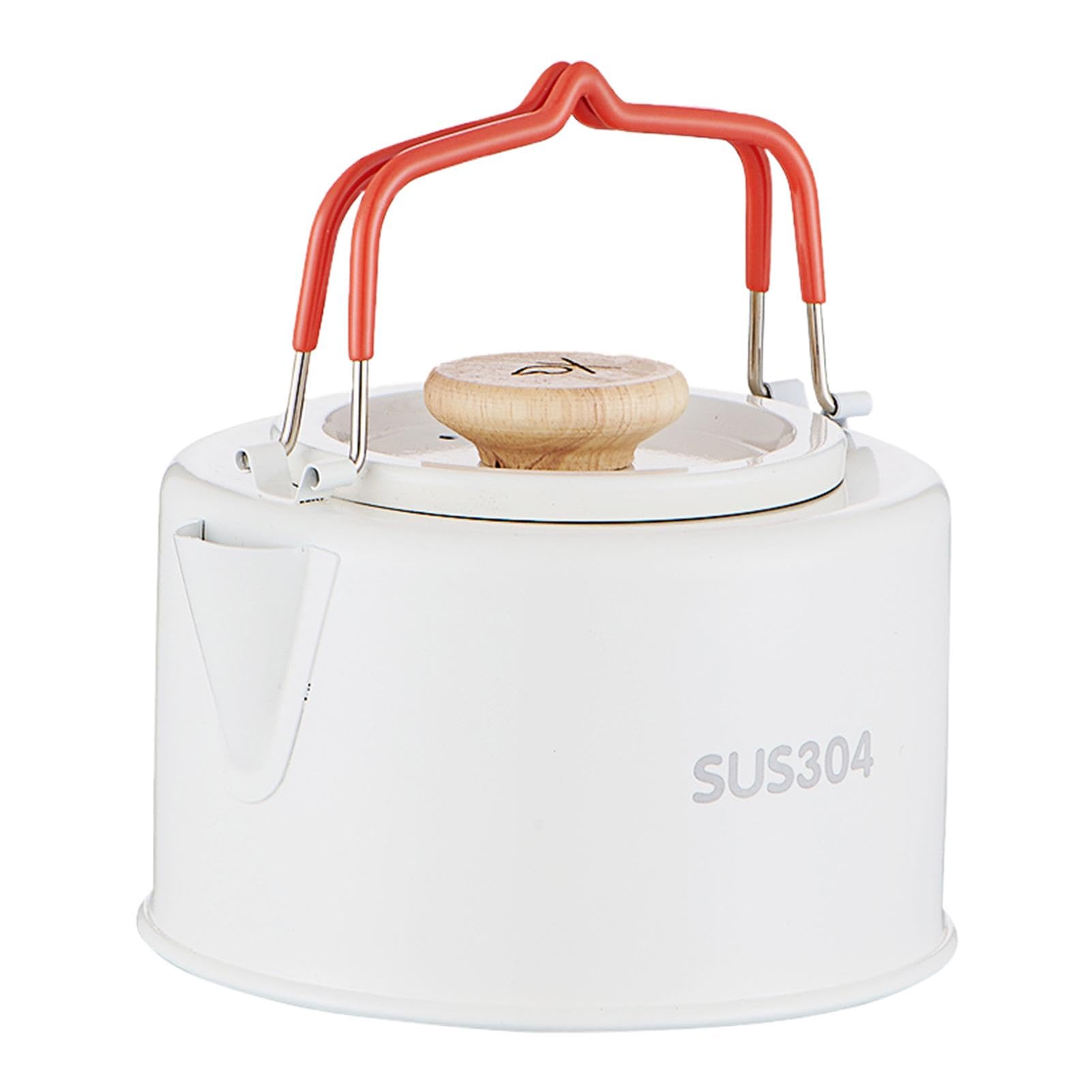 Bouilloire de camping portable 1100 ml : fini l'attente pour l'eau chaude en bivouac