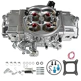 BR-67201 850CFM 4-Barrel Carburetor - 4150 Double Pumper Mechanical Secondary for Holley Quick Fuel Brawler Race Series - Square Bore No Choke Dual Inlet Performance Carb
