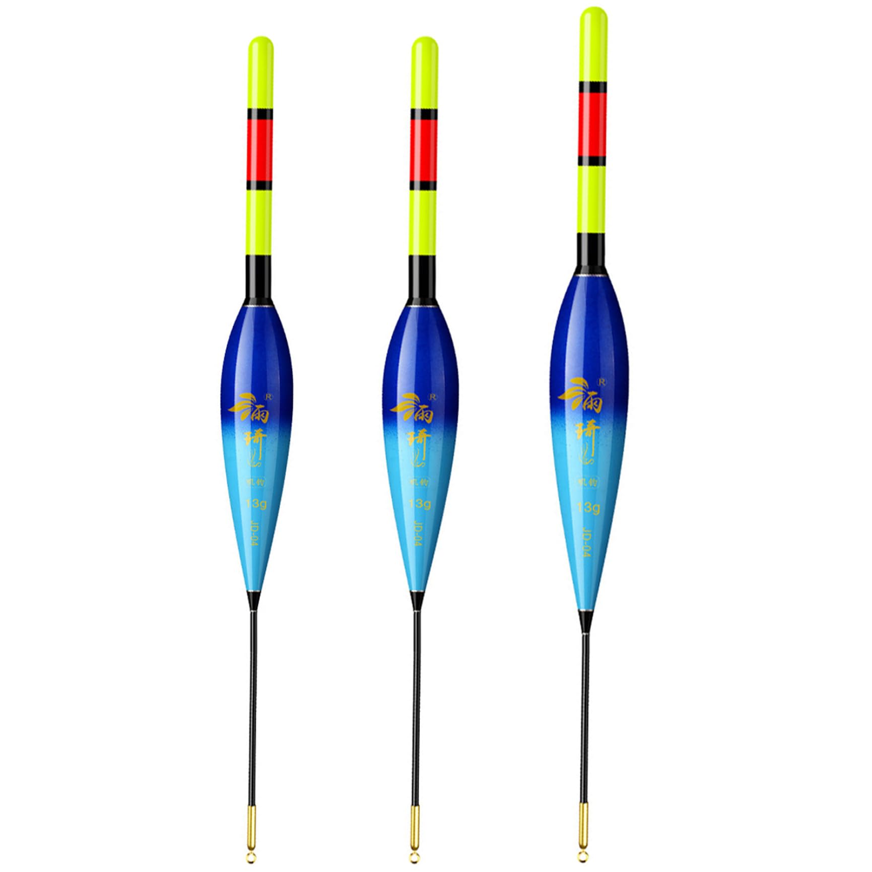 LED Bobbers - 3PCS Night Fishing Floats with Colour-Changing Bite Indicator