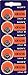 Sony Lithium 3V Batteries Size CR1216 (Pack of 5
