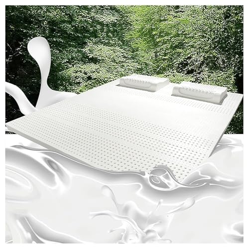 Colchón de látex natural para alivio de presión y apoyo, varias opciones de grosor