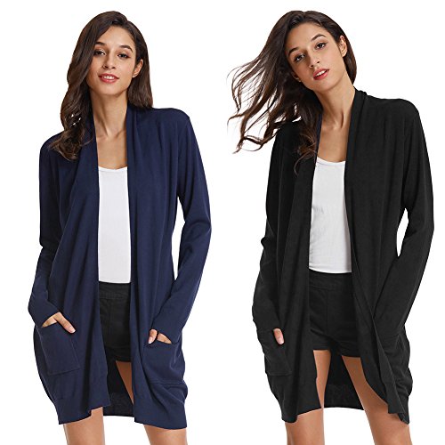 Lightweight Crochet Knit Cardigan - Image 9