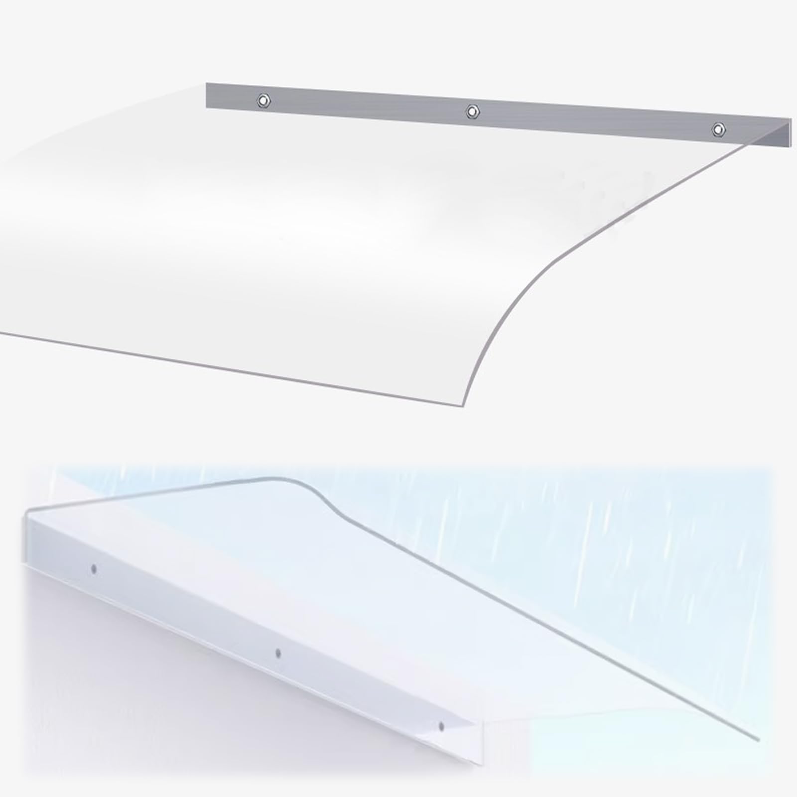 Housse de pergola imperméable avec 4 sangles de fixation pour structure de pergola incurvée - Auvent de rechange universel pour tonnelle - Gris - 3 x 2,4 m