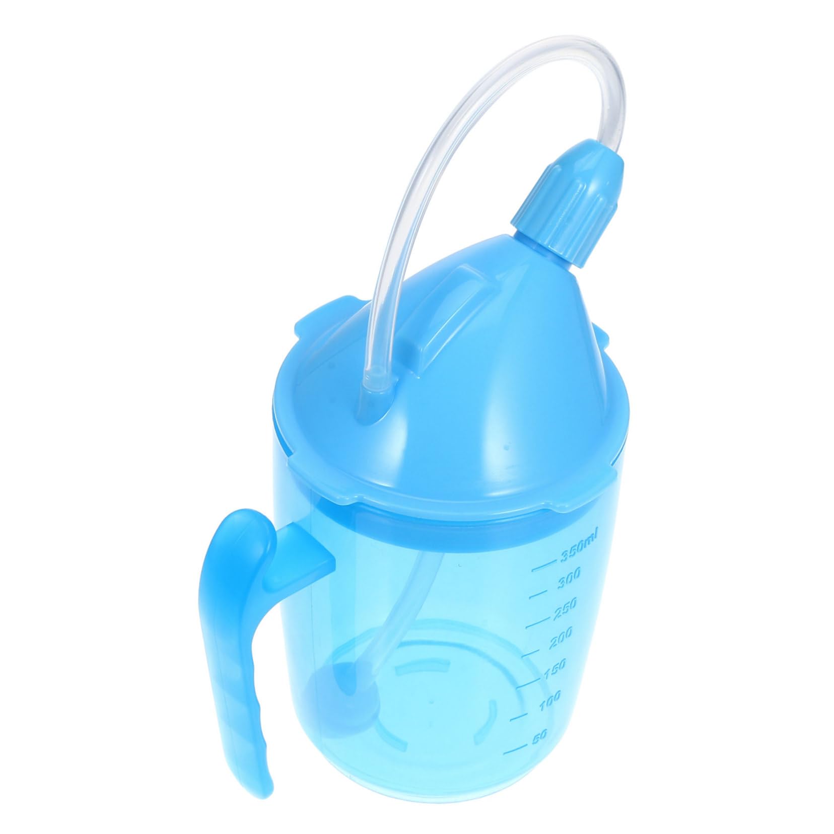 FOMIYES 2 Piezas copa de lactancia líquido Bebiendo taza plastico vasitos plastico taza para sorber con pajita de agua para paciente discapacitado para ancianos el