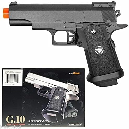 Miniatura 6 de ukarms G10 metal compacto resorte de potencia (Airsoft Gun)