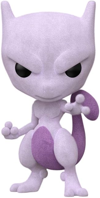 Funko 47872 Pop! Games: Pokemon - Mewtwo (Flocked SDCC 2020 Exclusive) #581