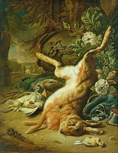 Poster Jan Baptist Weenix peinture nature morte pour créer une ambiance vintage de chambre