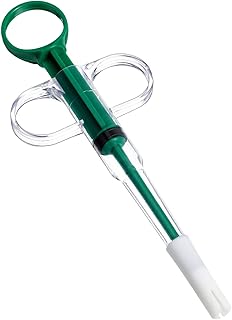 Cat Pill Shooter, Pill Shooter for Cats with Fixed Soft Tip, Anti-Fall Pet Medicine Dispenser for Small Animals