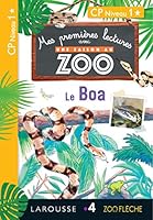 1ères lectures UNE SAISON AU ZOO - Le boa 203596525X Book Cover