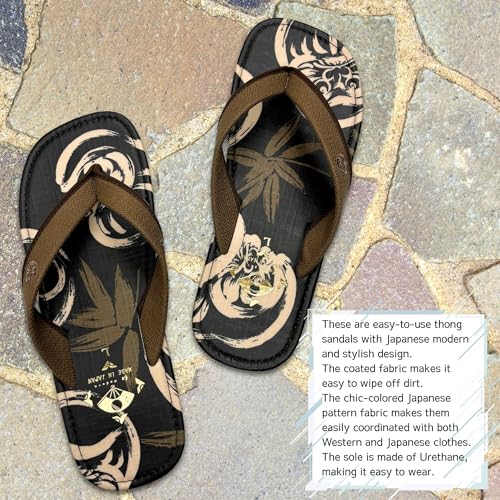 Edoten Japanese Thong Calypso Sandal Misugi Made in Japan Urethane sole Men's3