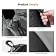K&F Concept Objektivtasche, Objektivbeutel für Kameraobjektive in 4 Größen, weiche Objektivtasche mit Kordelzug für Canon, Nikon, Sony, Fuji, Sigma, Geeignet für tägliche und professionelle Fotografie
